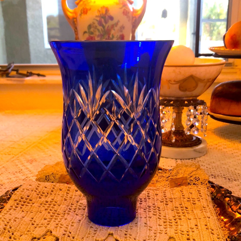 Vintage Hurricane Shade for Lantern